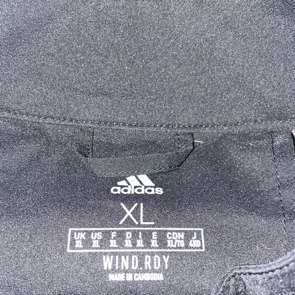Adidas Golf Rain Jacket. Black XL - Picture 4 of 6